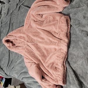 Pinky oversized fluffy sweater